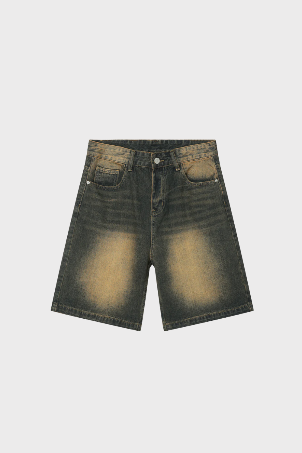 Baggy Denim Jort Age Washed