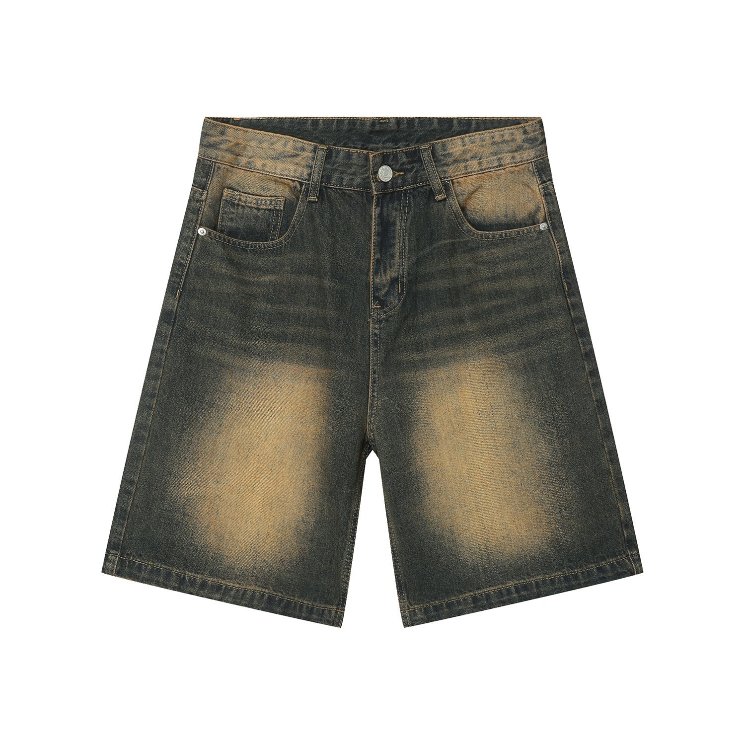 Baggy Denim Jort Age Washed
