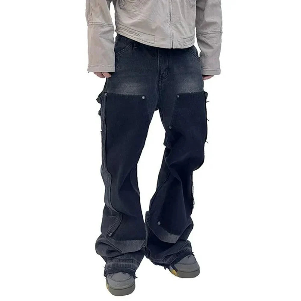 DESTROYED TASSEL JEANS