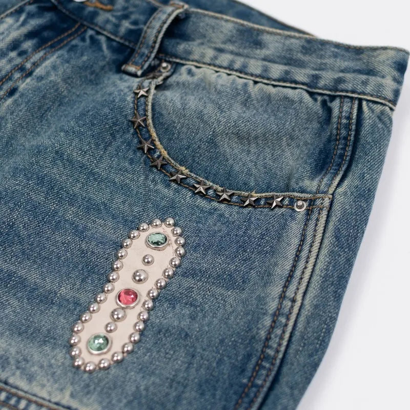 DENIM JEANS SHORTS