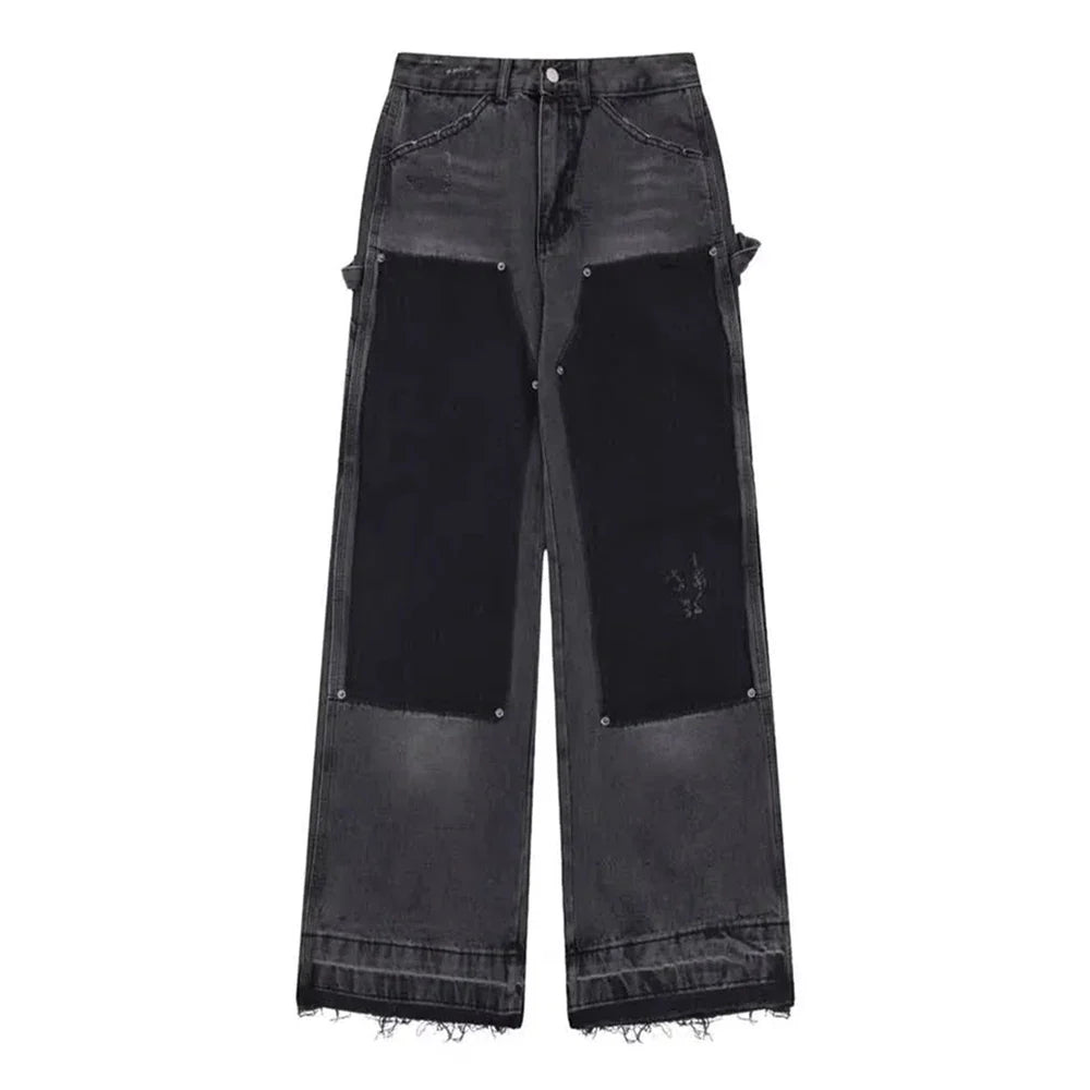DESTROYED TASSEL JEANS